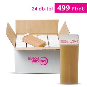 Alveola Waxing Extra sárga gyantapatron 100 ml széles fej