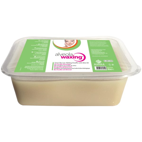 Alveola Waxing Paraffin Oliva olajjal arcra is 500ml - Image 2