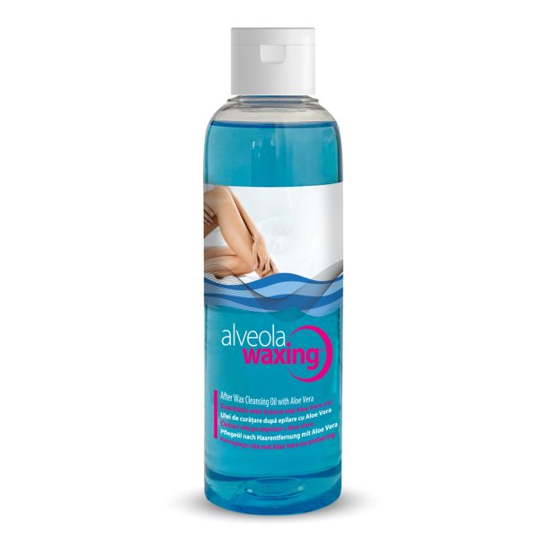 Alveola Waxing Gyantázás utáni lemosó olaj Aloe Vera-val 250ml - Image 2