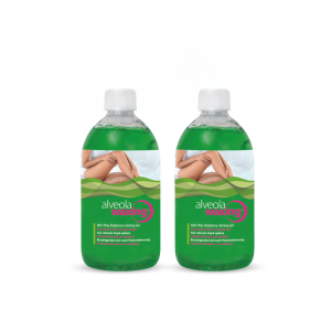 Alveola Waxing Nyugtató zselé világoszöld gyantázás után 2x300ml