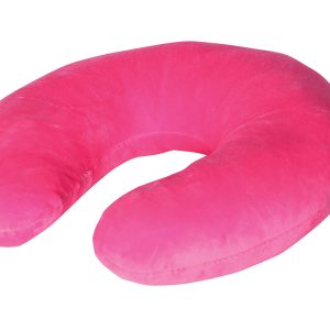 Long Lashes memóriahabos nyakpárna - pink