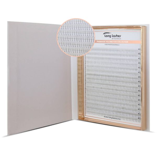 Long Lashes 3D Premium Promade Volume Fans D/0,07 11mm - Image 3