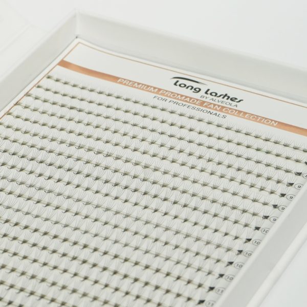 Long Lashes 5D Premium Promade Fans C/0,05 9mm - Image 4