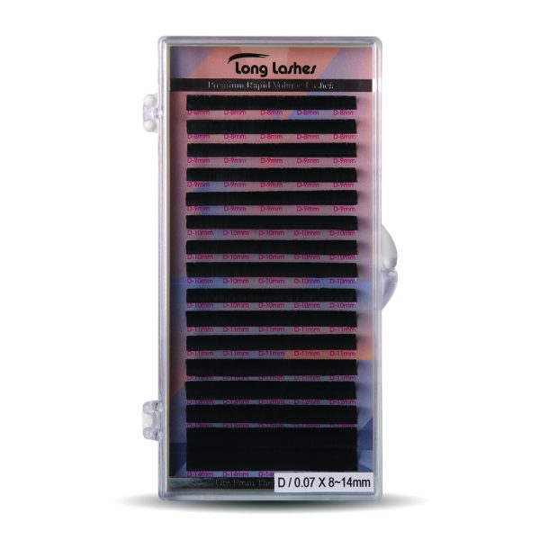 Long Lashes Premium Rapid Volume pilla D/0,07-8-9-10-11-12-13-14mm - Image 2