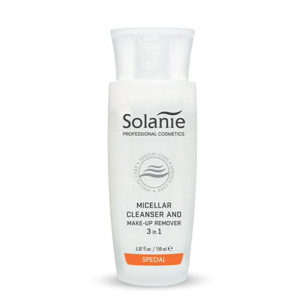 Solanie Micellás arc- és sminklemosó folyadék 150 ml