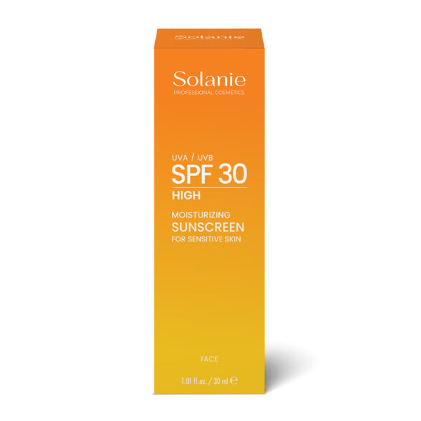 Solanie Fényvédő hidratáló arckrém érzékeny bőrre 30ml - Image 3