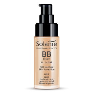 Solanie BB krém hialuronsavval és fényvédővel SPF15 - világos 30ml