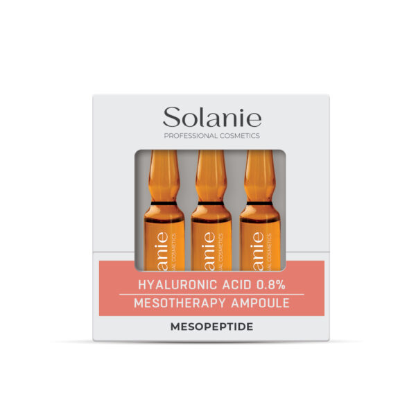 Solanie Hialuronsav 0,8% Mezoterápiás ampulla 3X2 ml - Image 2