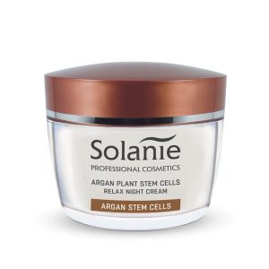 Solanie Argán növényi őssejtes Relax éjszakai krém 50 ml