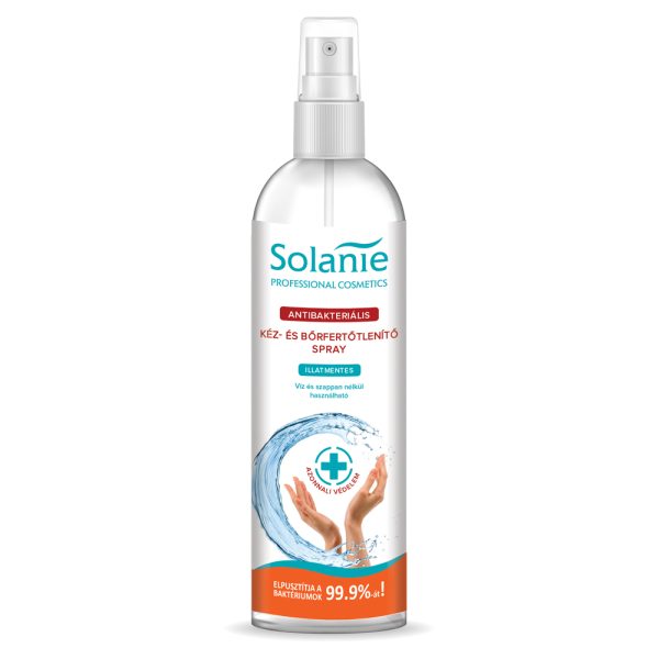 Solanie Antibakteriális kéz- és bőrfertőtlenítő 250ml