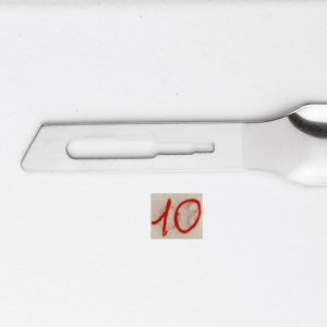 ProSafe steril acél pedikűr szikepenge #10 20db