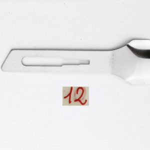 ProSafe steril acél pedikűr szikepenge #12 20db