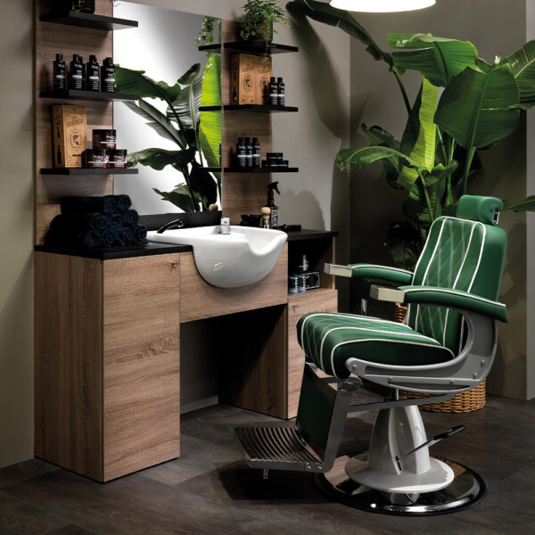 Hair Granada zöld Barber szék - Image 6