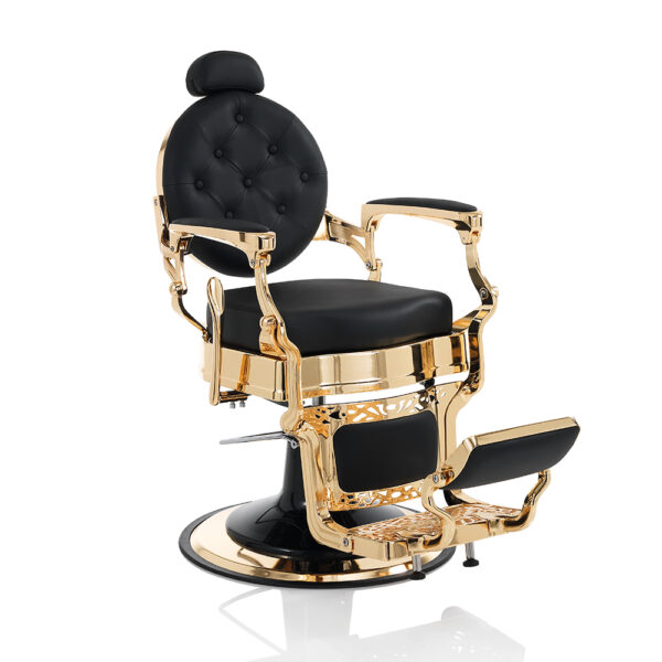 Hair Custom Gold King  Barber szék - Image 2