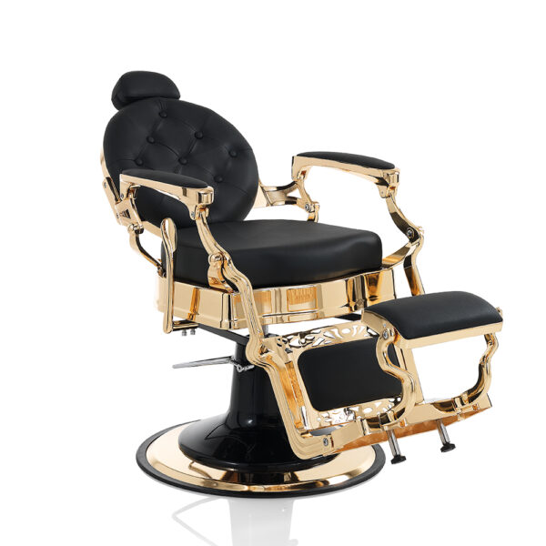 Hair Custom Gold King  Barber szék - Image 4