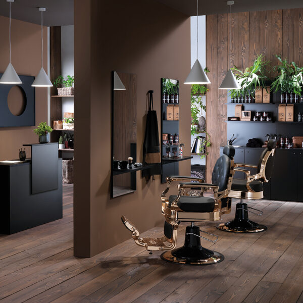 Hair Custom Gold King  Barber szék - Image 5