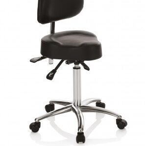 Balance 3 állítható háttámlás gurulós forgózsámoly fekete