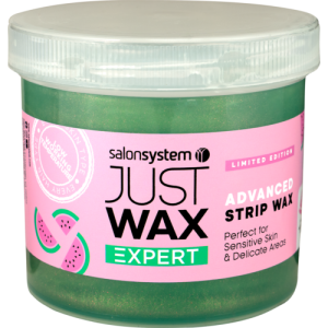 JUST WAX EXPERT strip wax - TEST wax görögdinnyés 425 g - LIMITÁLT nyári kiadás -NEM ELÉRHETŐ