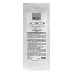 fito.C - Peptide-Trio Superhero Sheet Mask for the Eye Contour Area - Peptid Trio Szuperhős Lapmaszk a Szemkörnyékre,1db