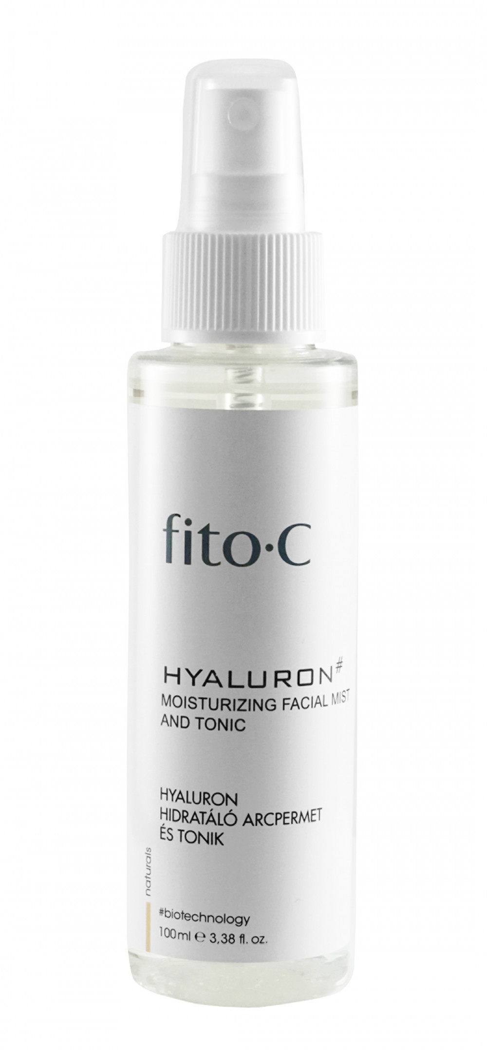 fito.C - Hyaluron Moisturizing Mist & Tonic - Hyaluron Hidratáló Permet és Tonik, 100ml