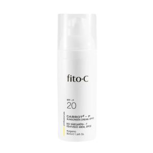 fito.C - Carrot - P Sunscreen Cream, SPF20 - Bio Sárgarépa - F Fényvédő Krém, SPF20, 50ml - fizikai fényszűrőkkel