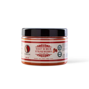 Bőrradír és Testradír - Eper Sóradír Peeling – 500g