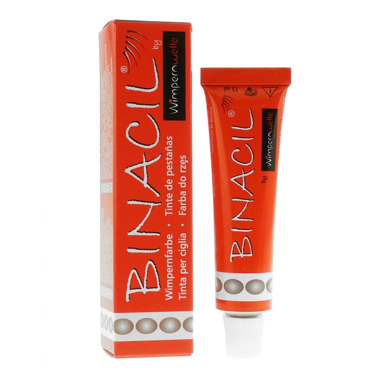 Binacil Szempilla és Szemöldök festék Világosbarna 15ml