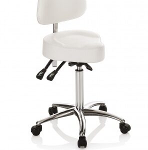 Balance 3 állítható háttámlás gurulós forgózsámoly fehér